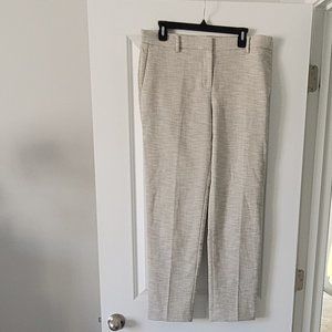 Ann Taylor Cream and Black Trousers